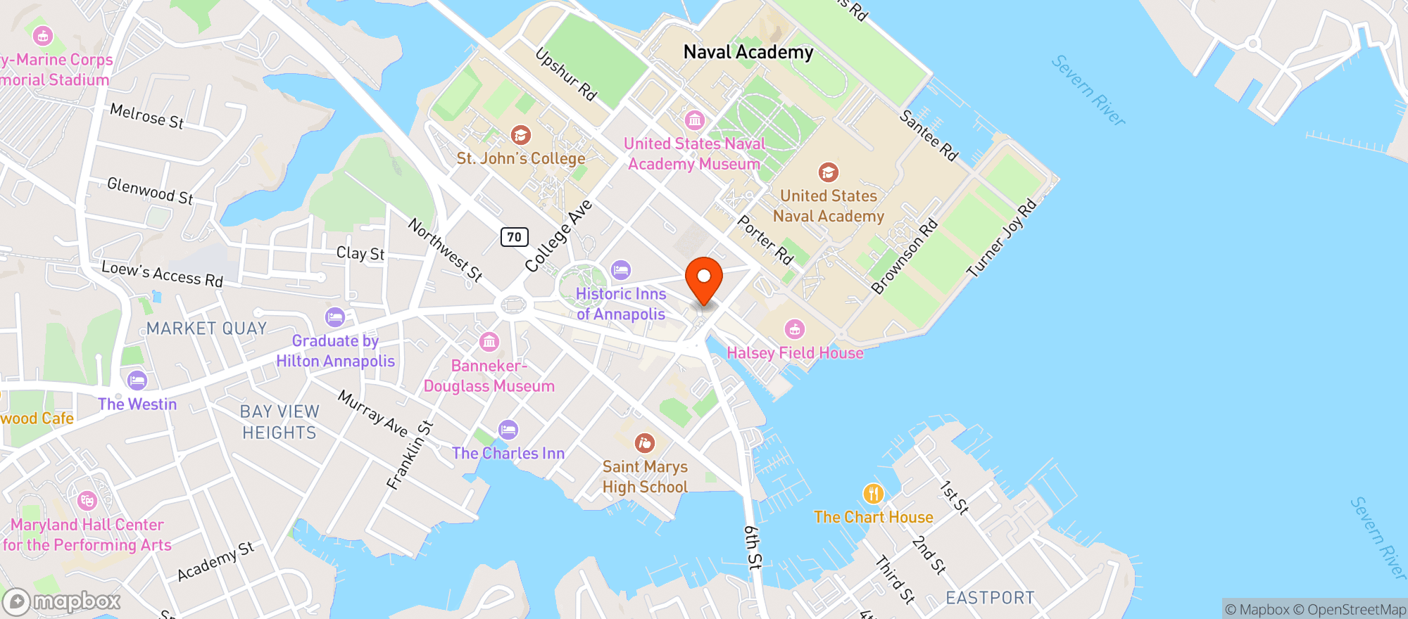Map showing Mcgarveys