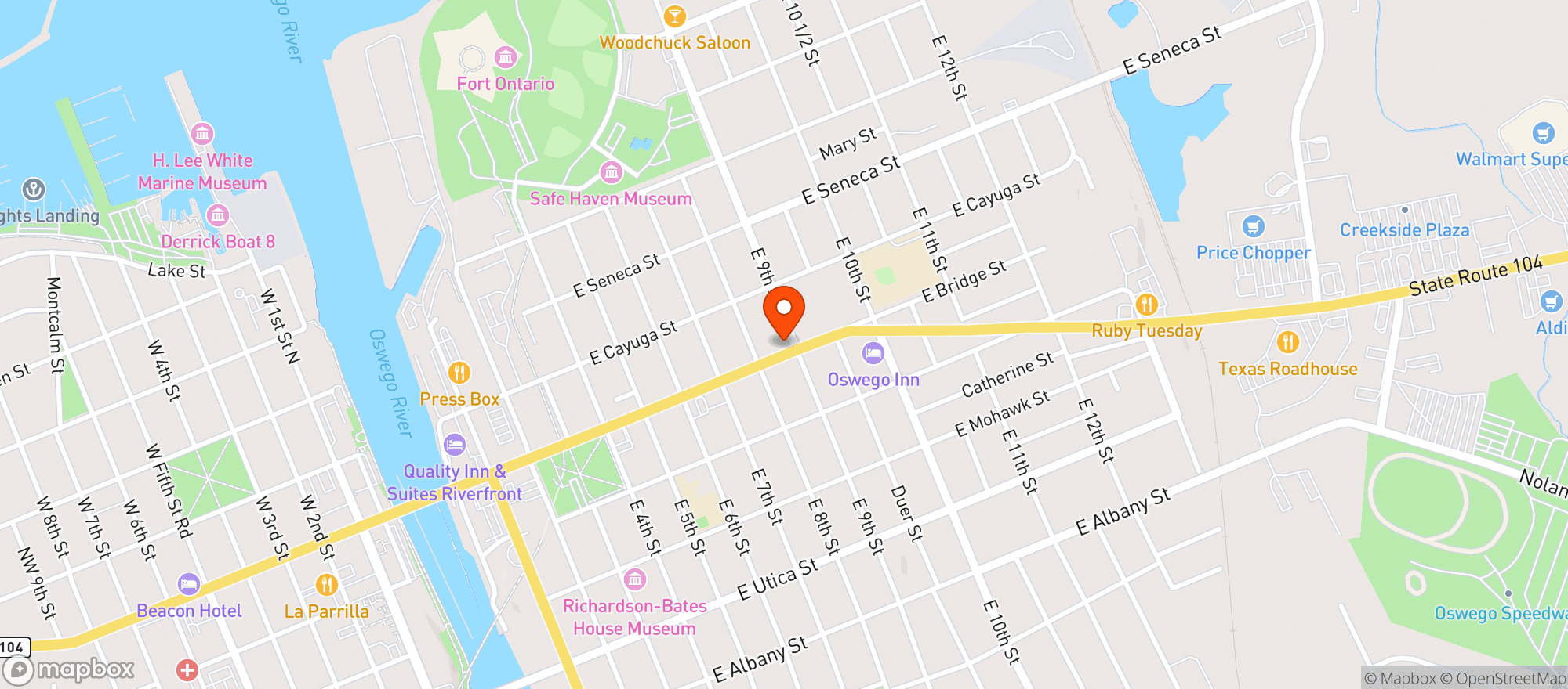 Map showing Garafolo House Of Sausage