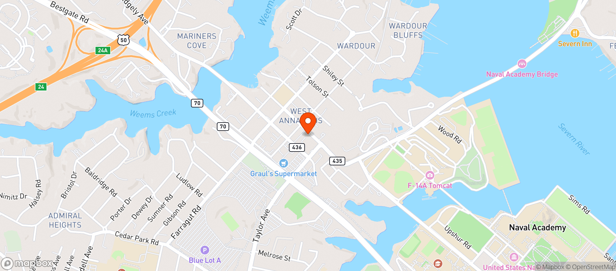 Map showing Ingrano Restaurant Events