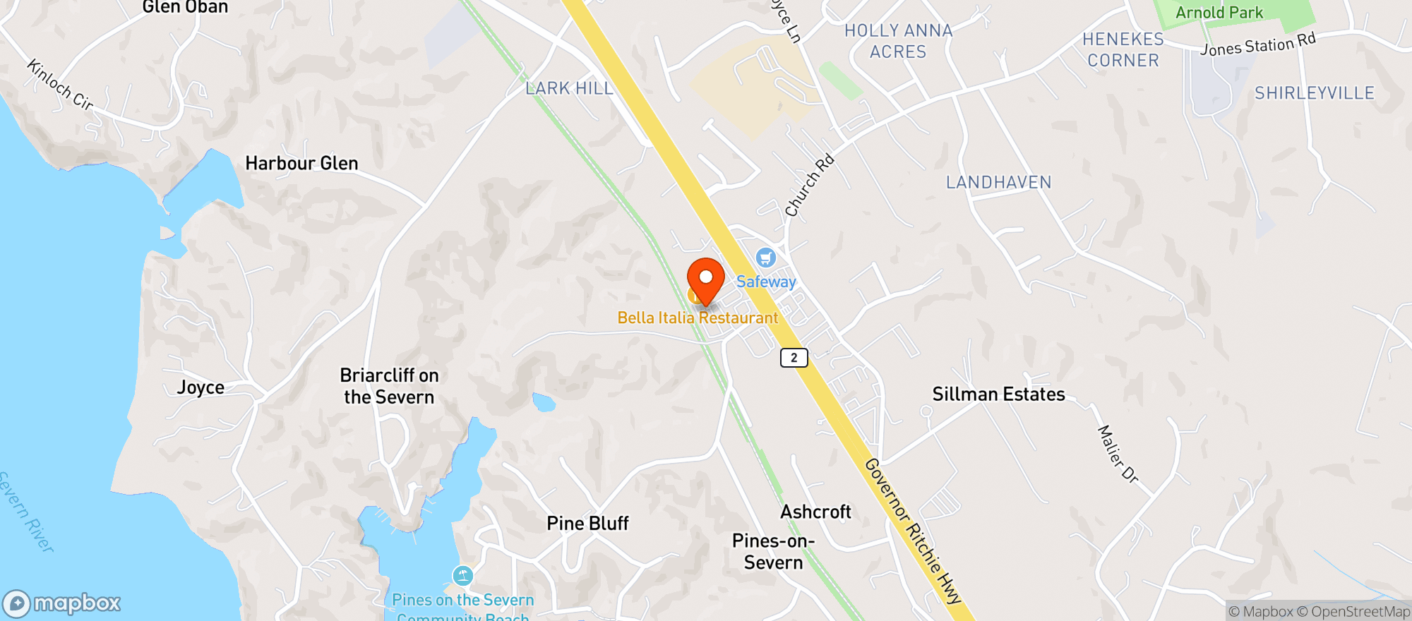 Map showing Cheers & Spirits Beer Wine&more