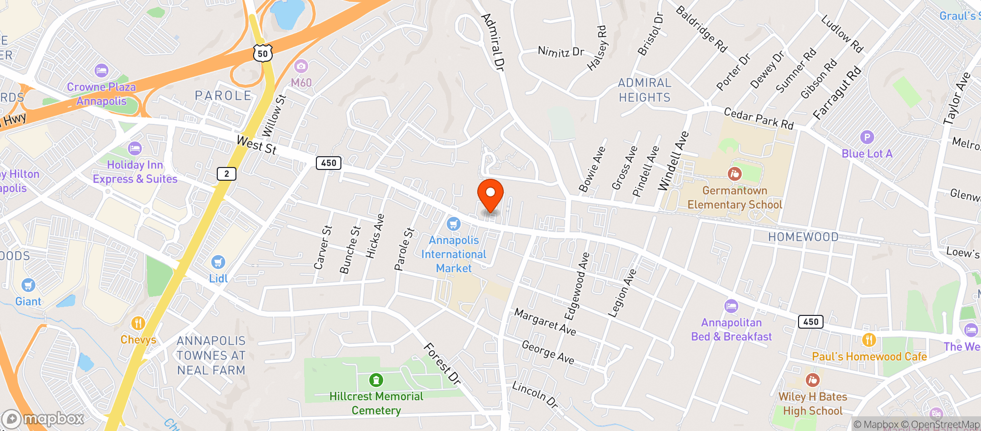Map showing Exxon