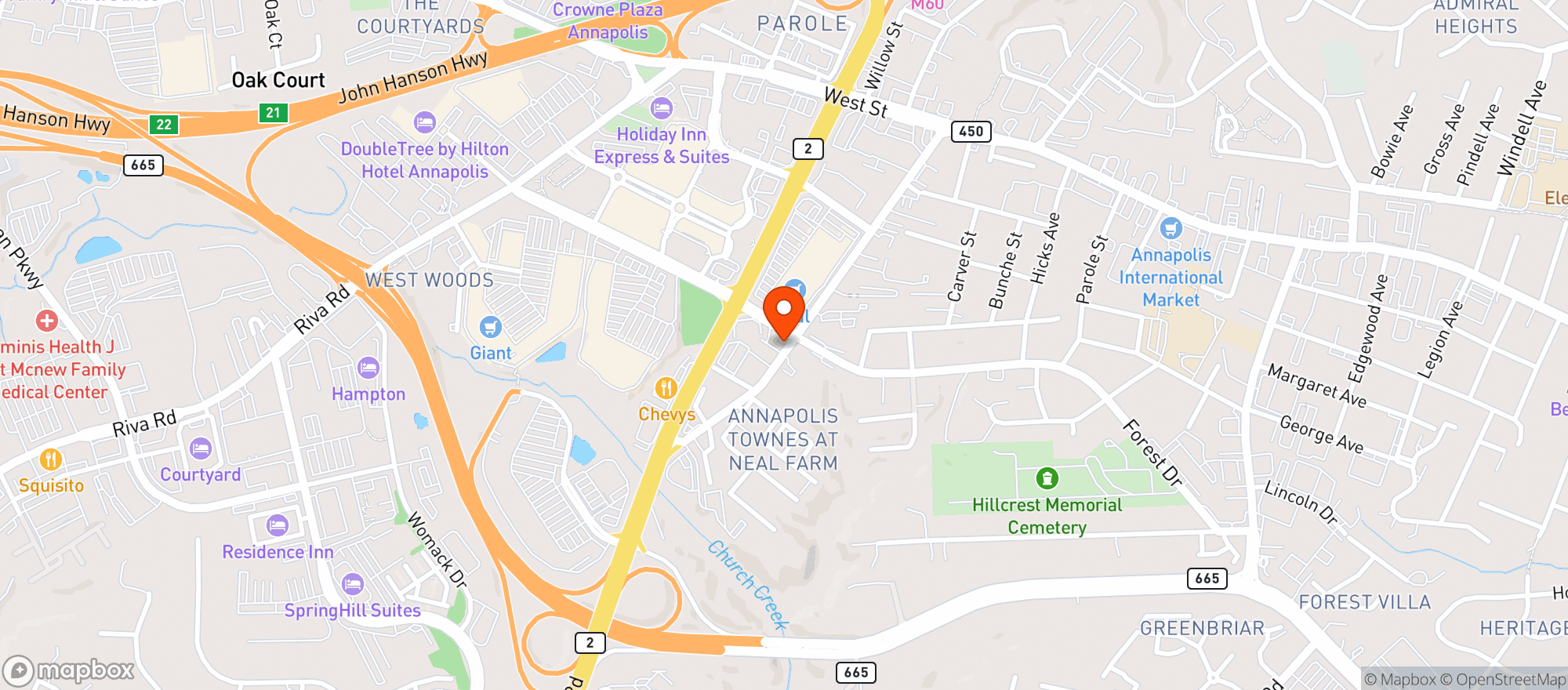 Map showing Smoke Sign Vape & Tobacco Store