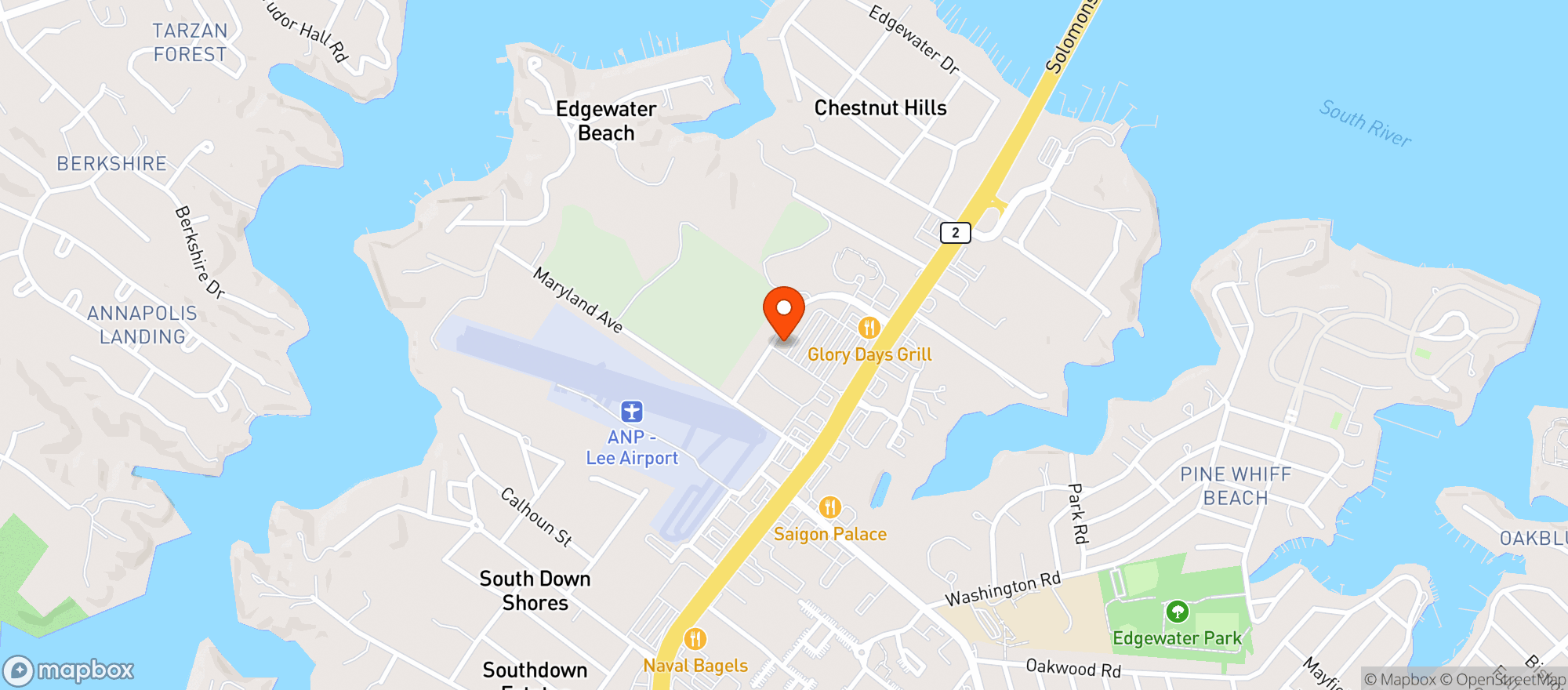 Map showing Gnc