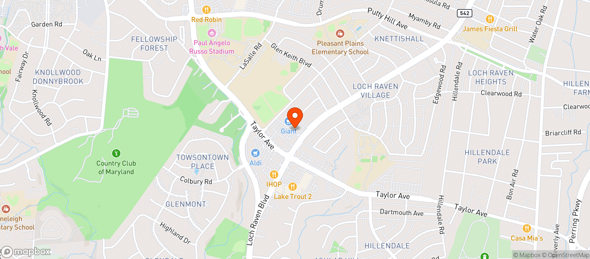 Map showing Crackpot Liquors