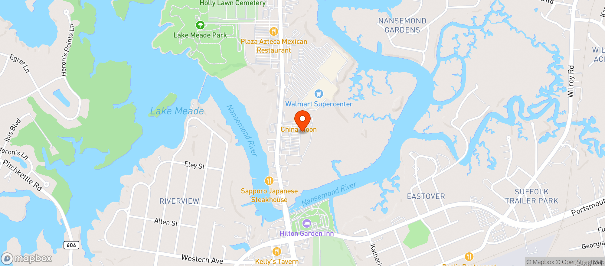 Map showing GROCERY OUTLET #824