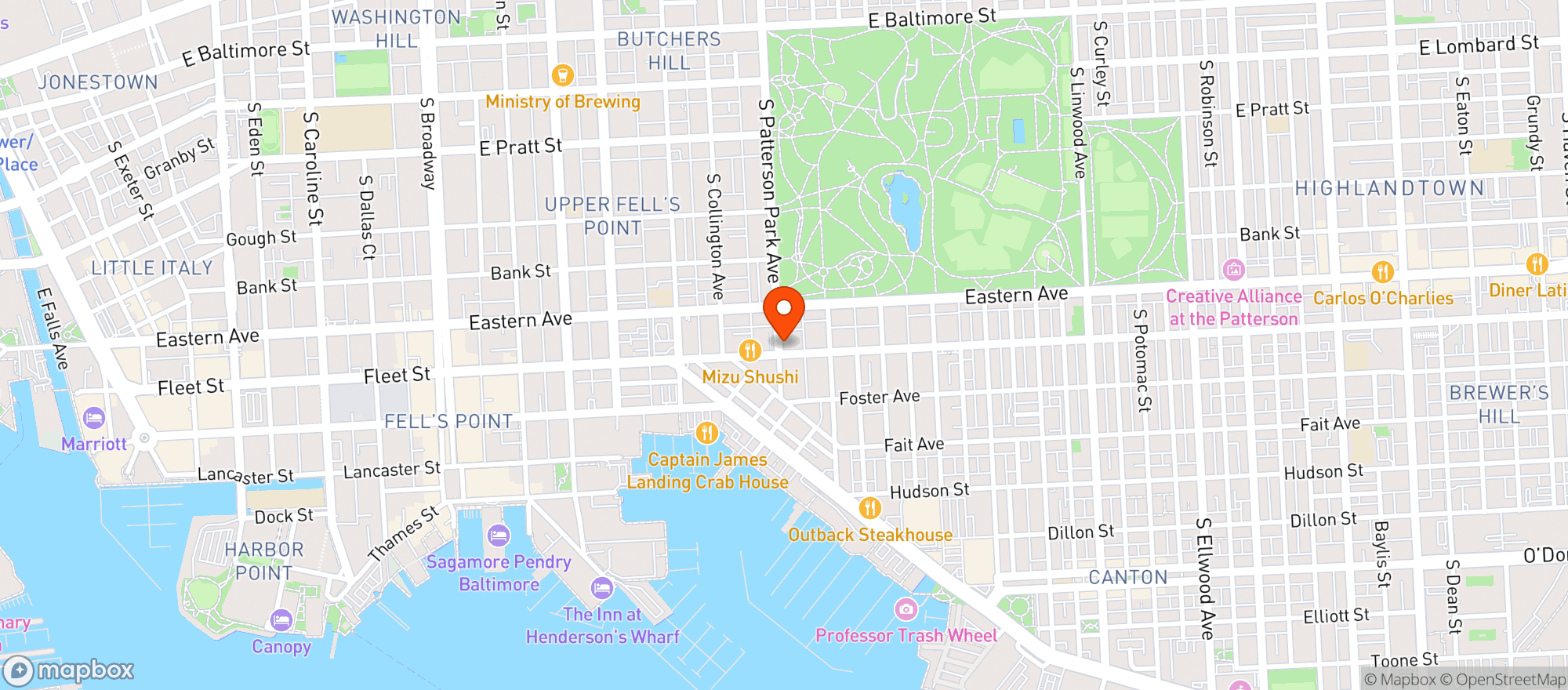 Map showing House Of Spirits