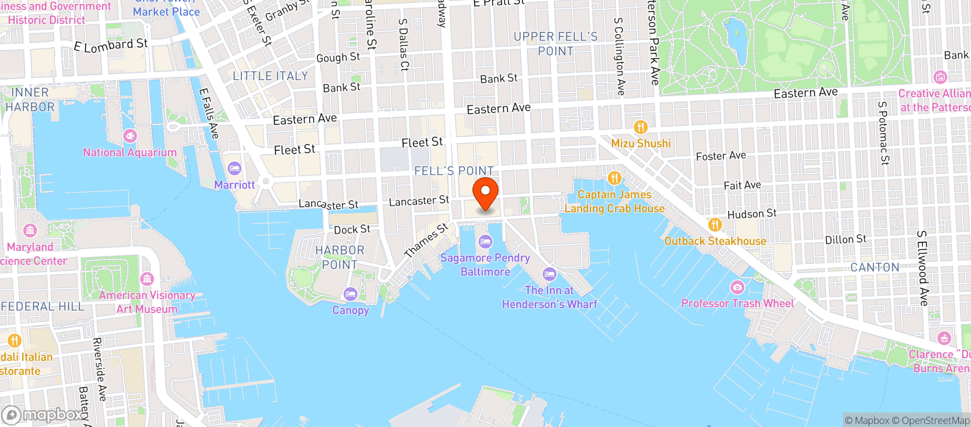Map showing Riptide By The Bay