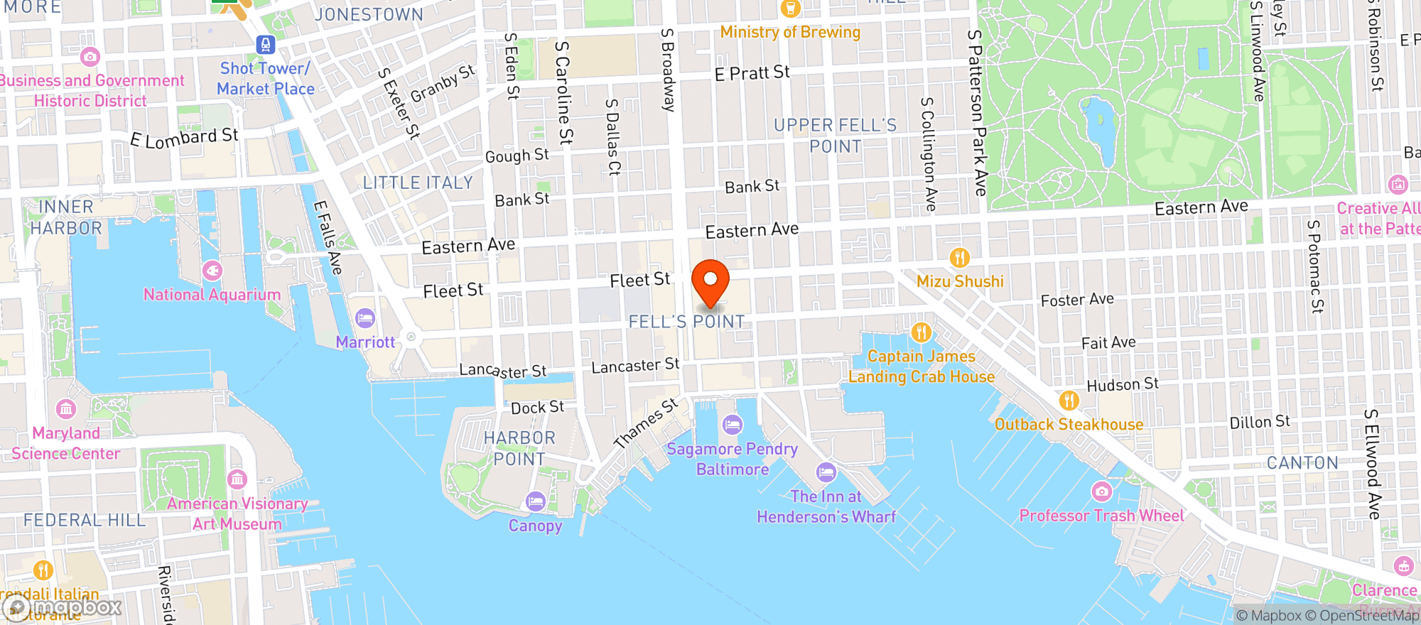 Map showing The Wren