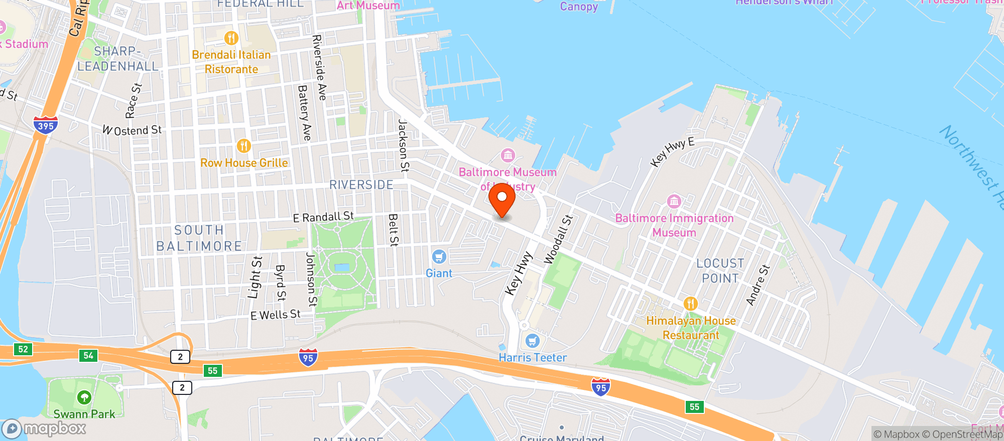 Map showing Taco Mama