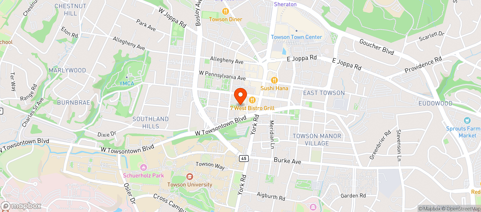 Map showing Uncorked