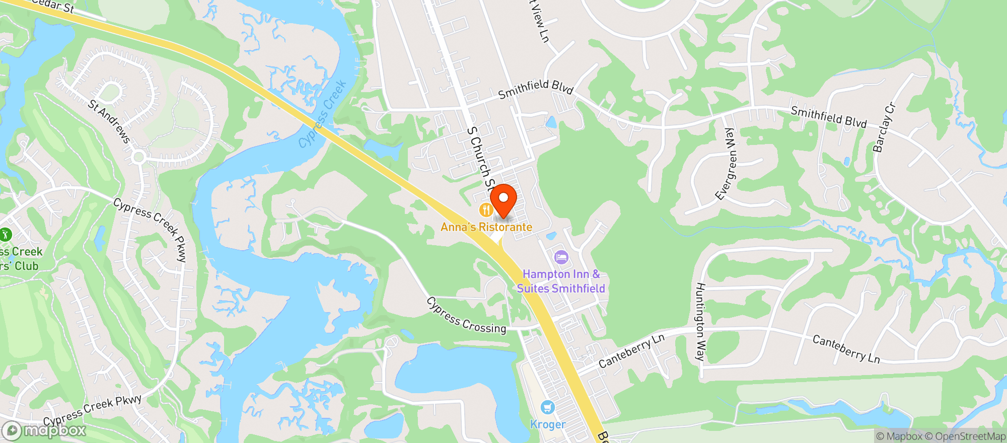 Map showing FOOD LION