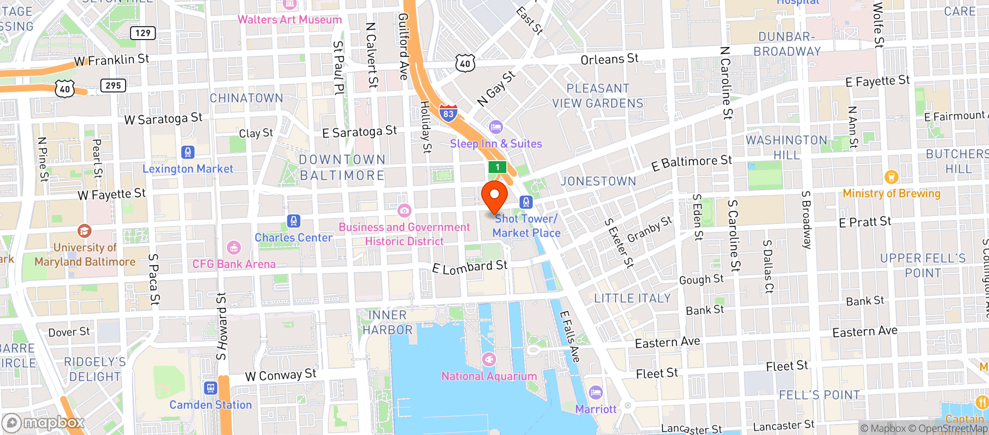 Map showing Nevermore Hall