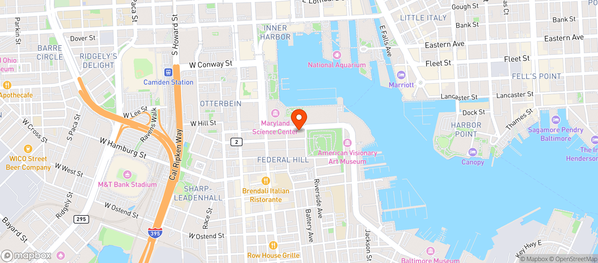 Map showing Culta Ellicott City