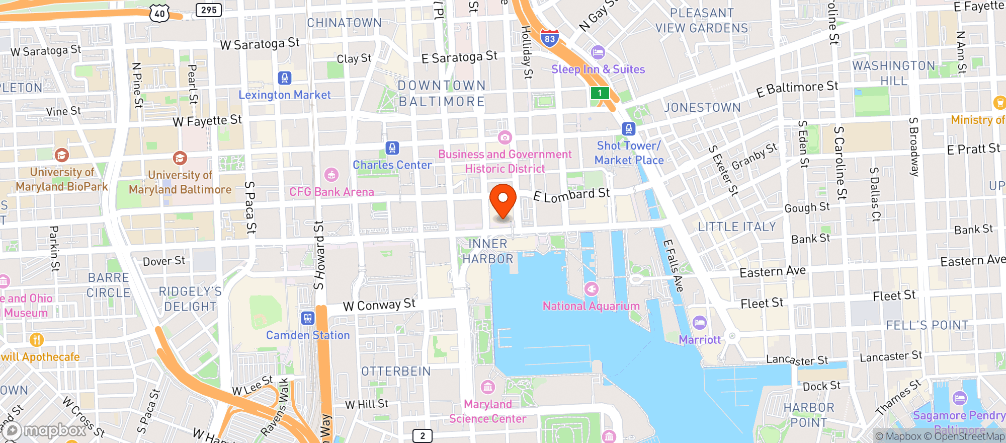Map showing Renaissance