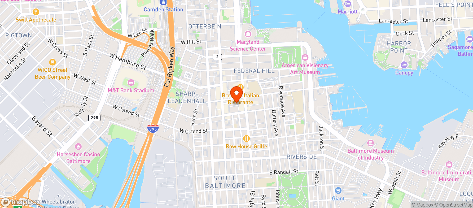Map showing Cookies
