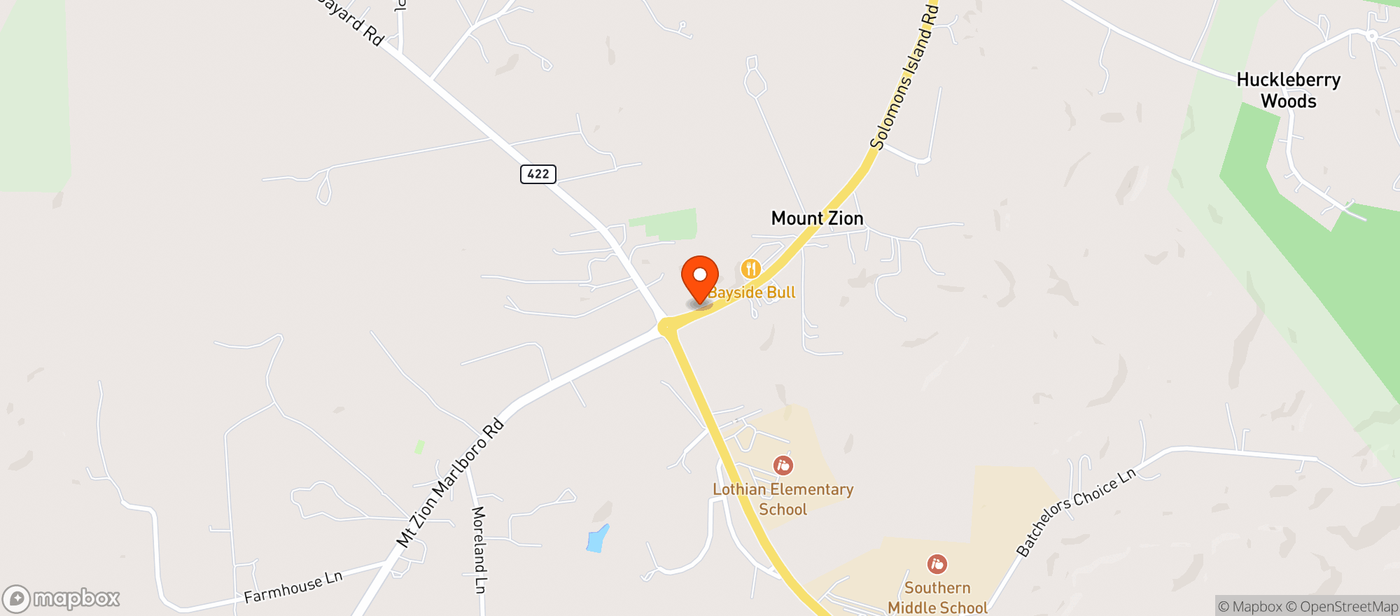Map showing SMOKE N PUFF