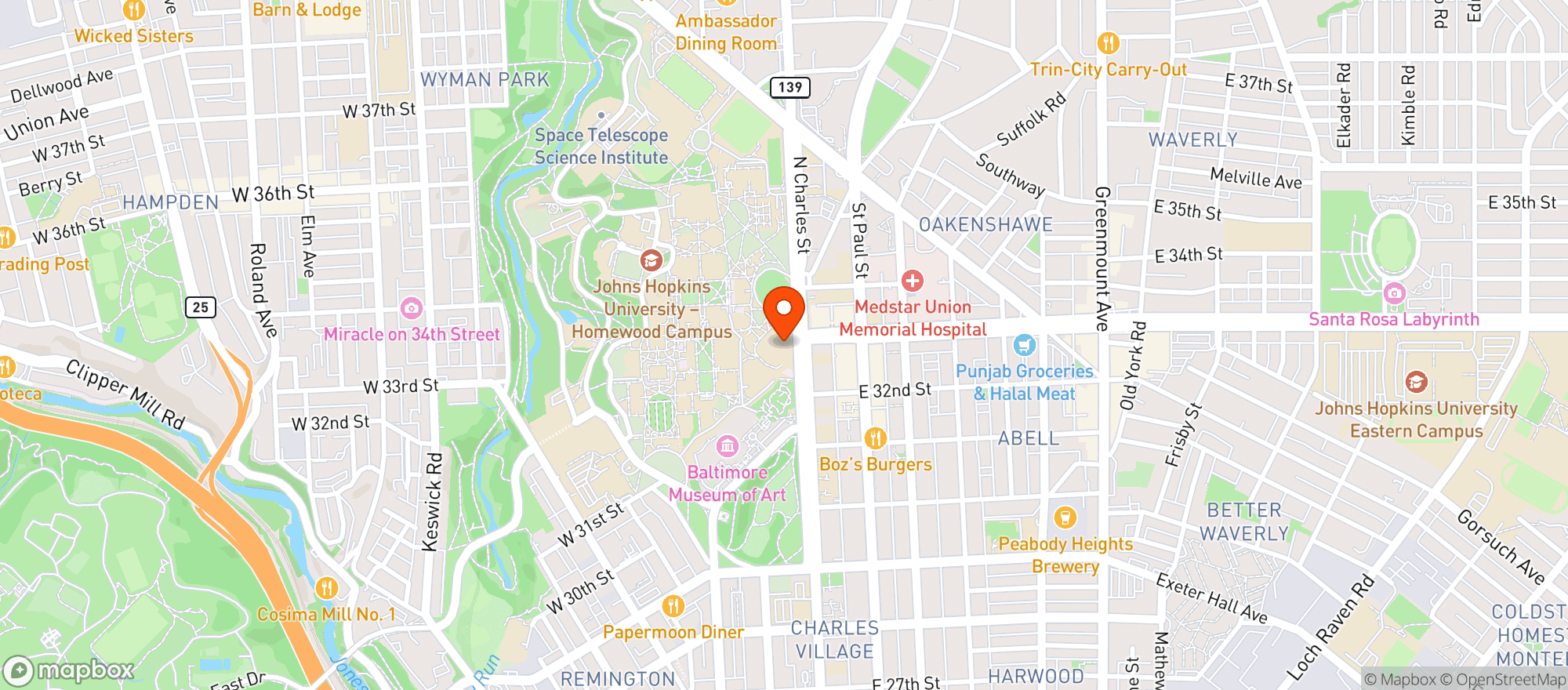 Map showing Mo S Place