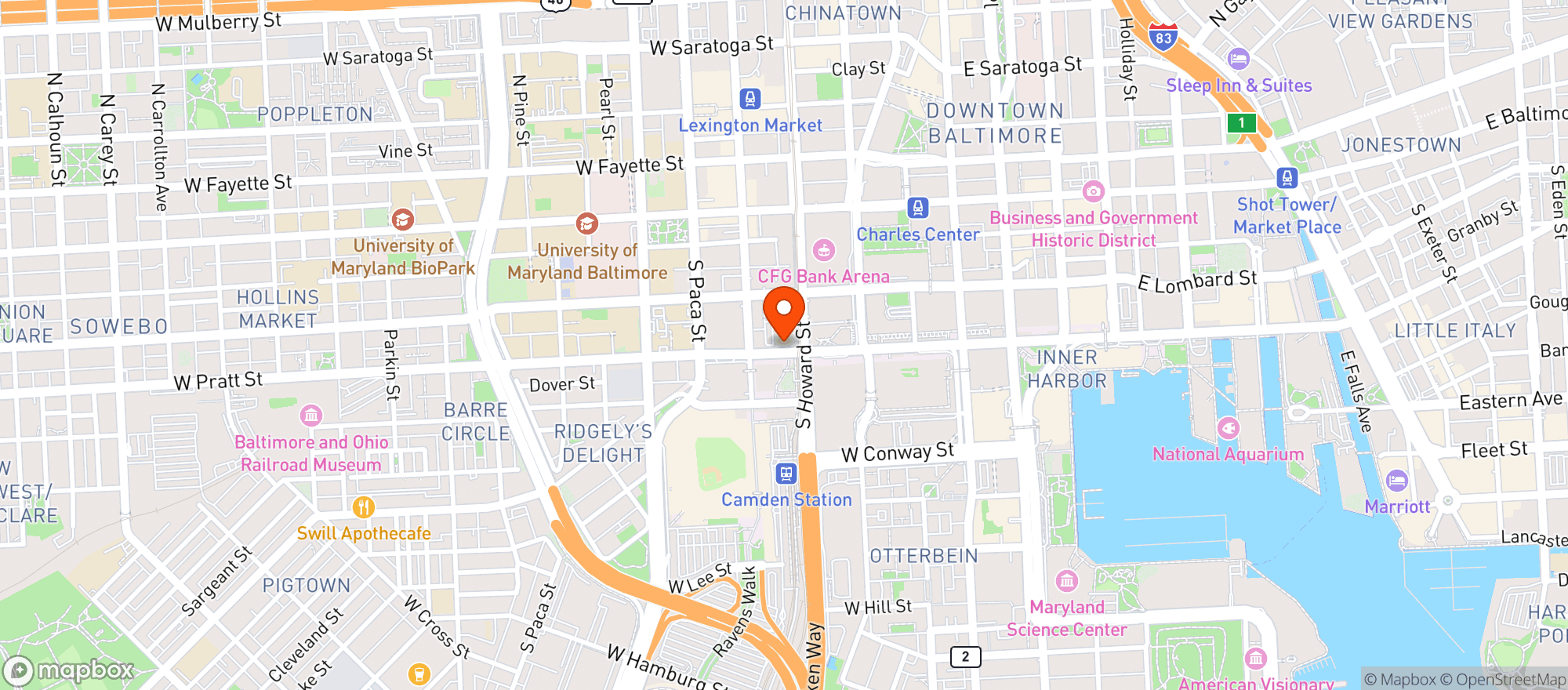 Map showing Luna Del Sea