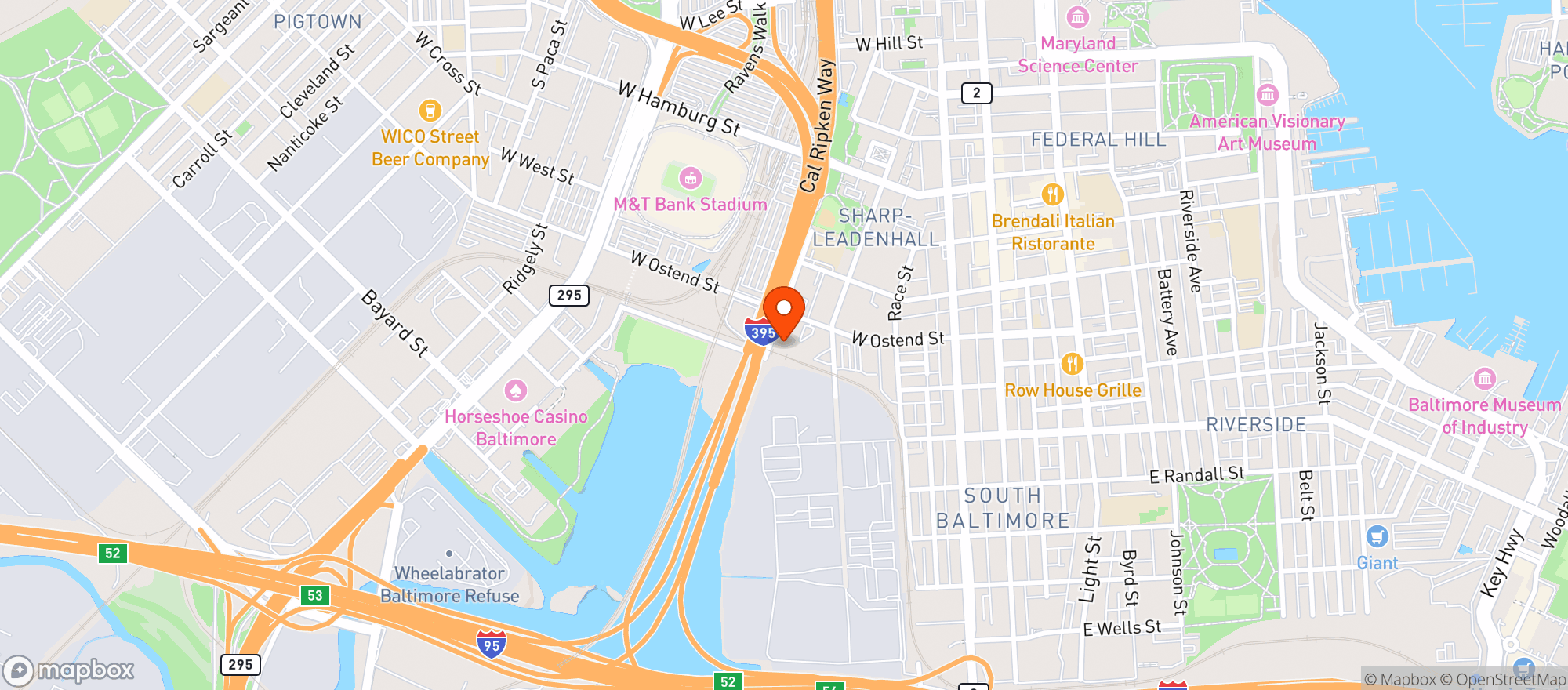 Map showing Checkerspot Brewing Co
