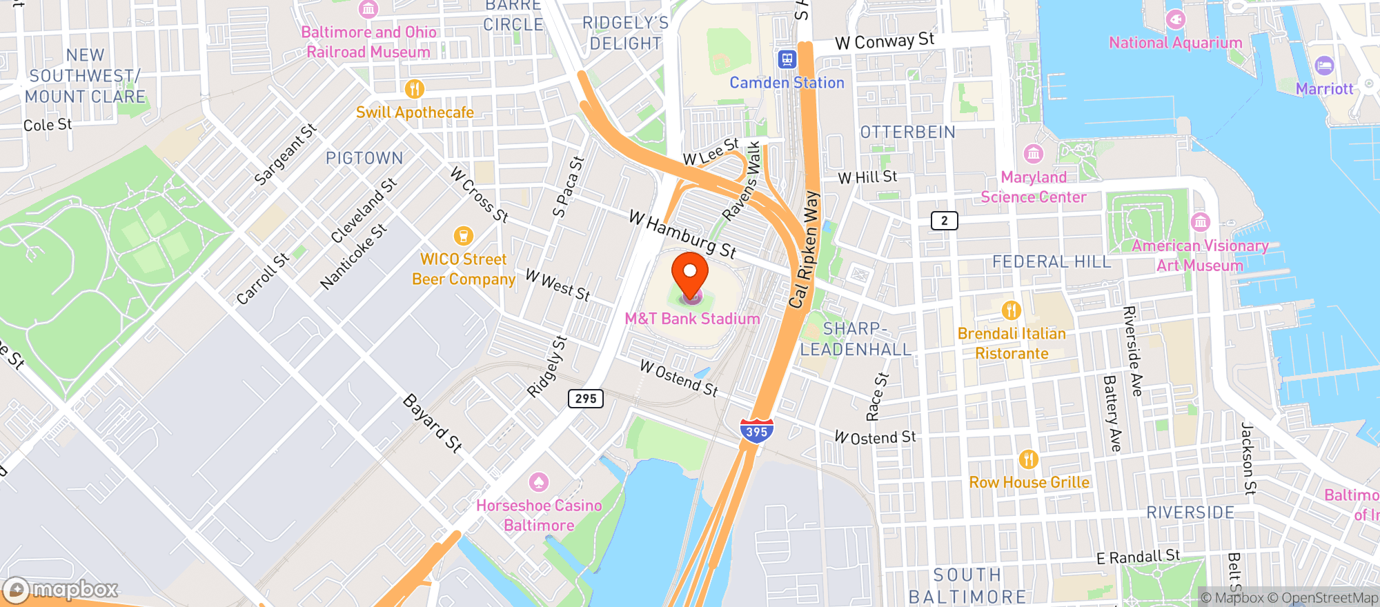 Map showing Suite 311