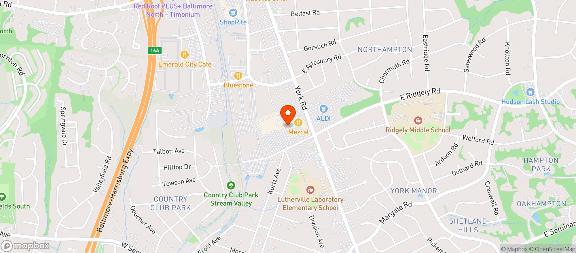 Map showing Buttons Liquor Store