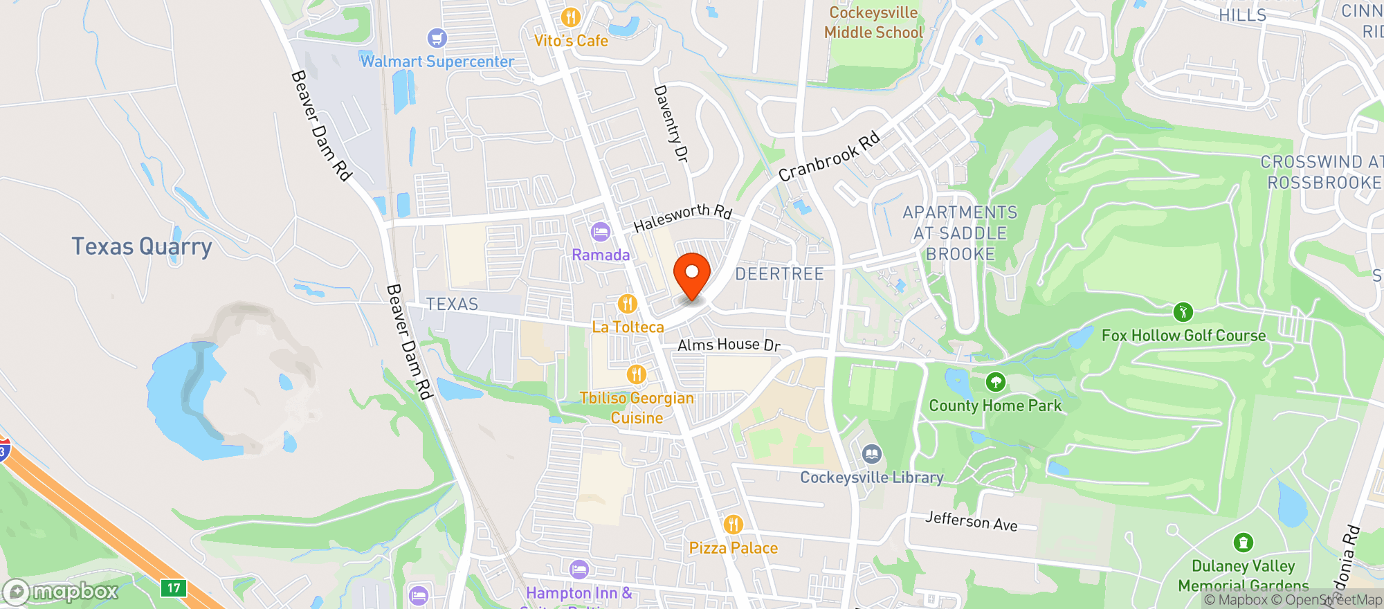 Map showing Gnc