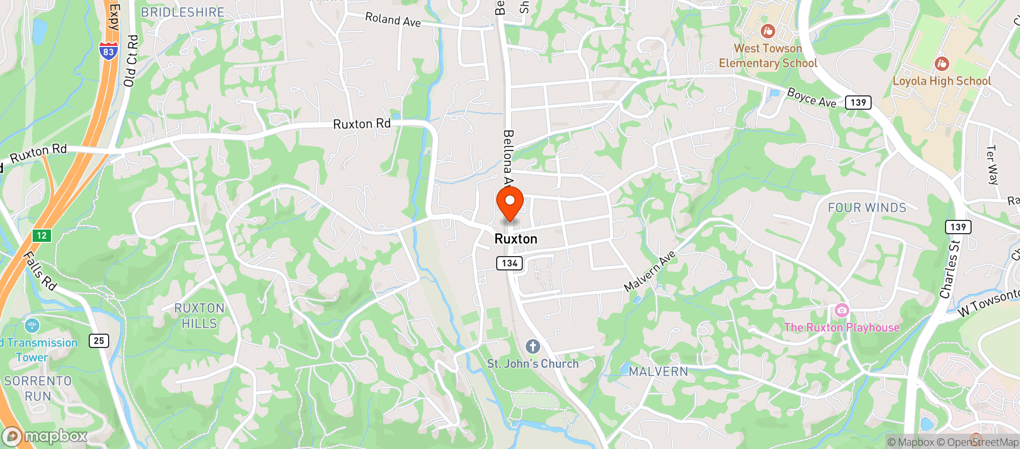 Map showing Grauls Wine & Spirit Shop