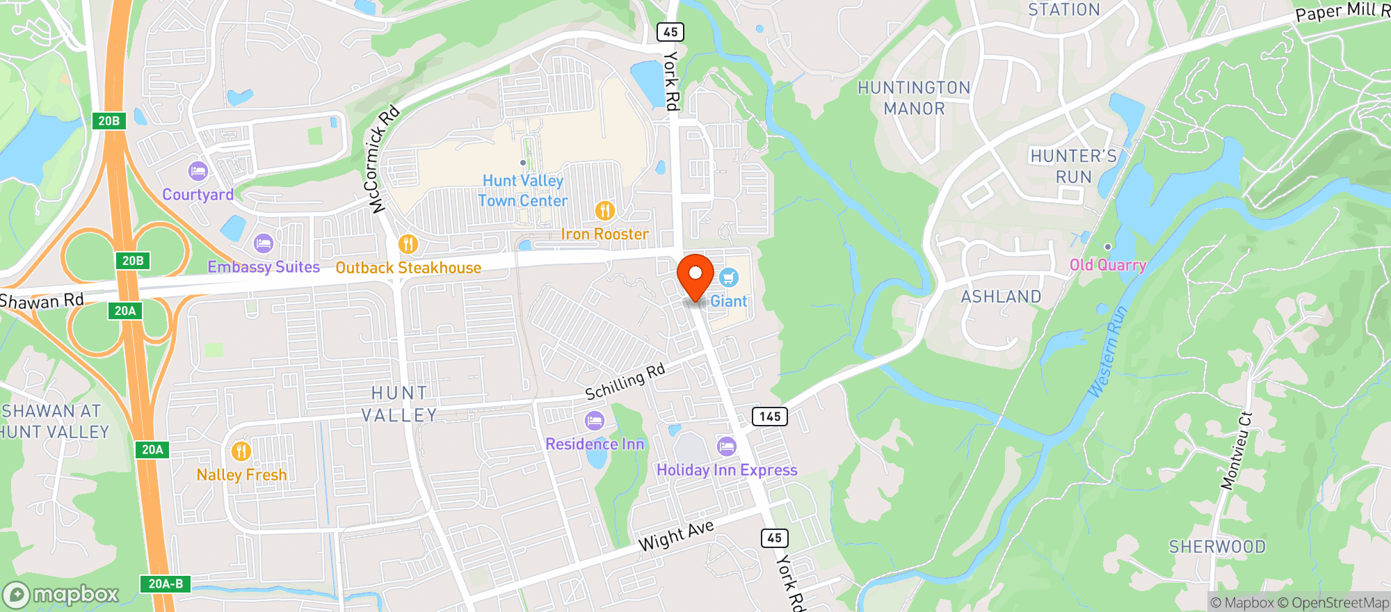 Map showing Shawan Fine Wine & Spirits