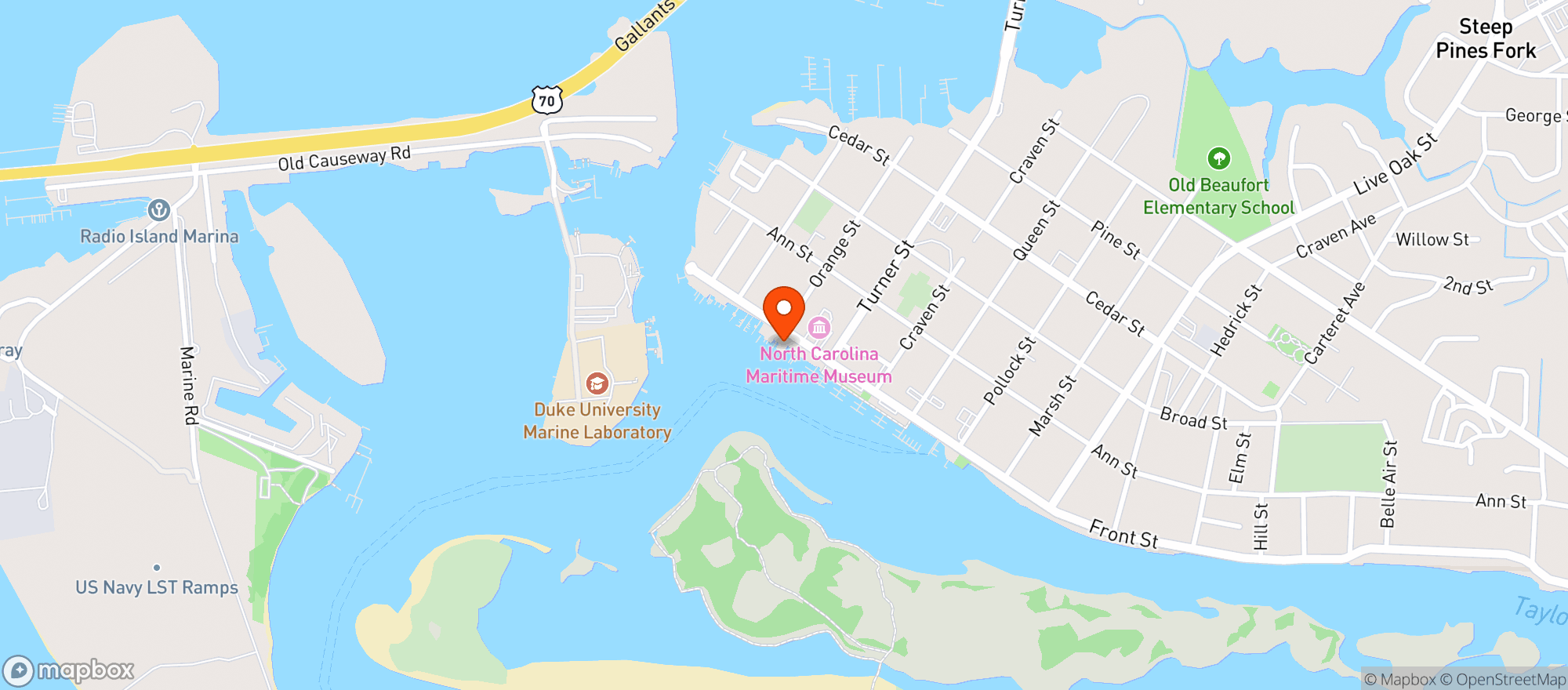 Map showing Rhumbar At Stillwater