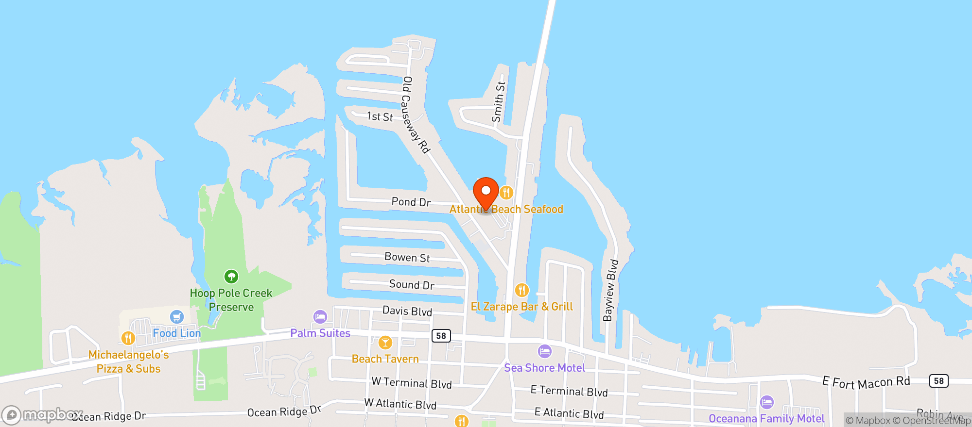 Map showing Mf Chappell Wine Merchant
