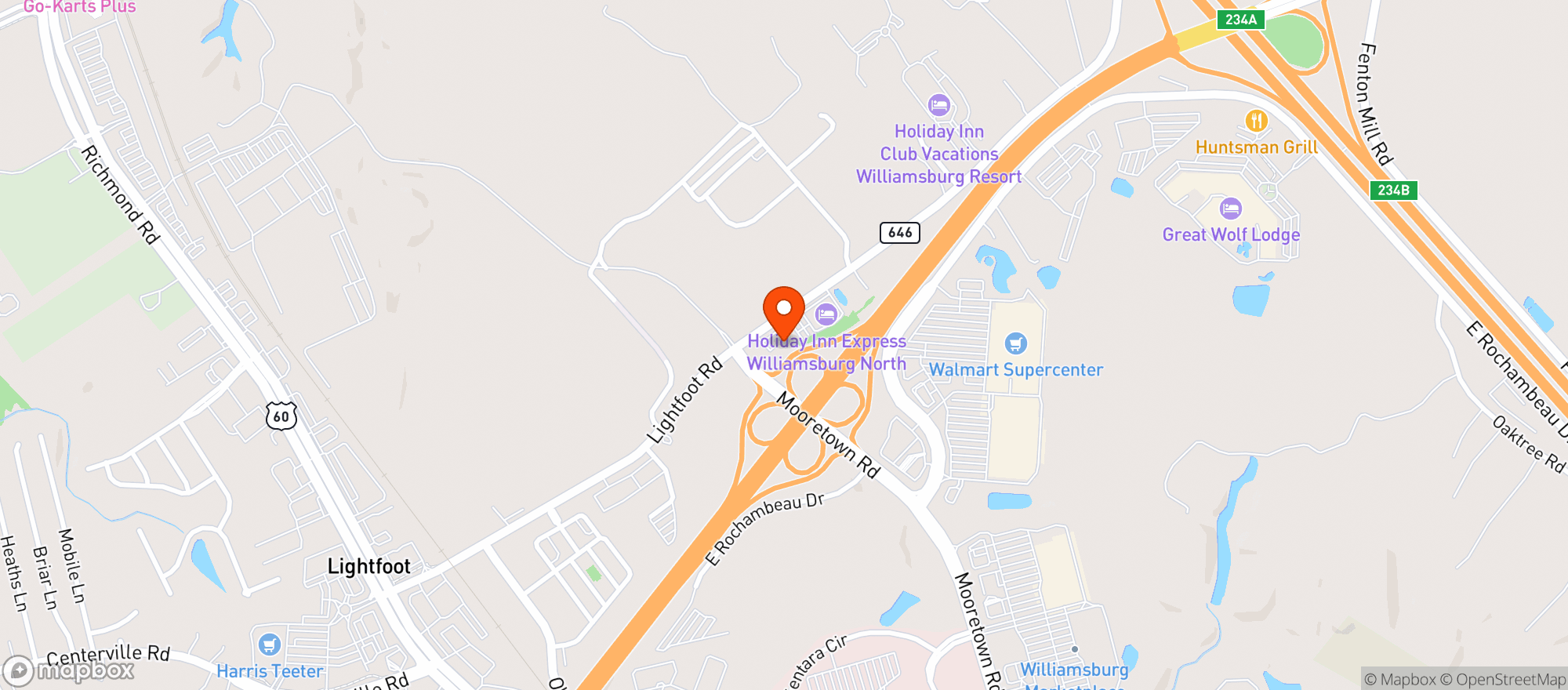 Map showing Pit Stop Convenience St #536