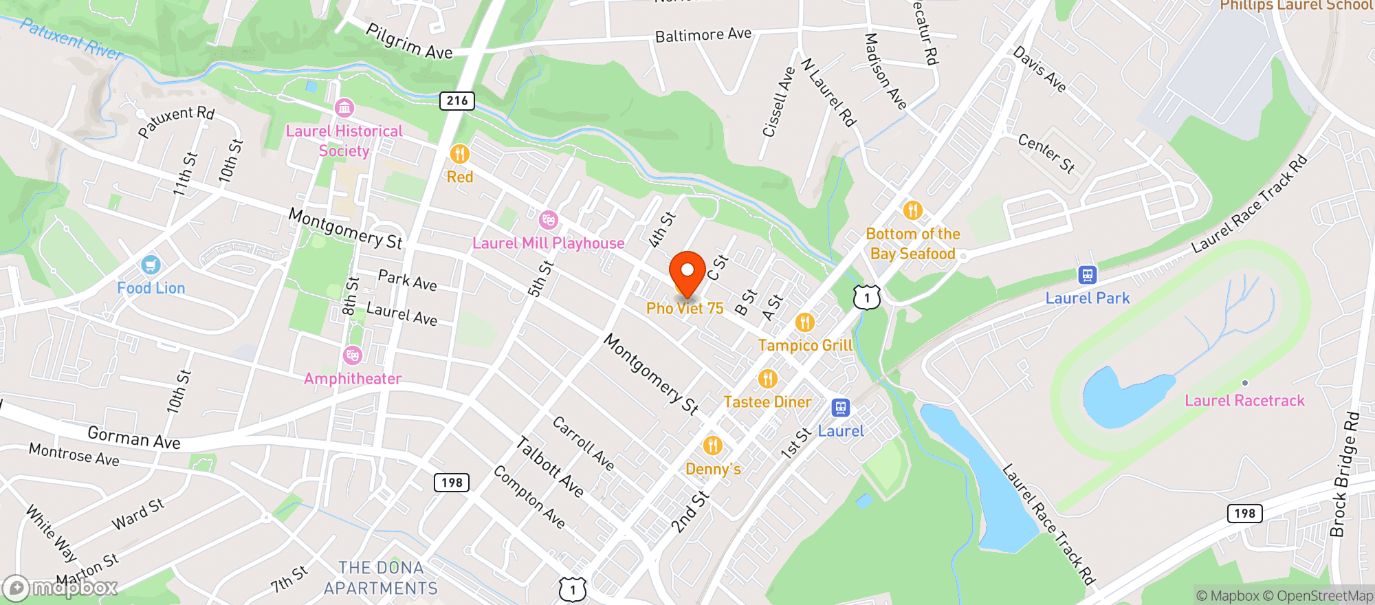 Map showing Skyvibe Restaurant & Lounge