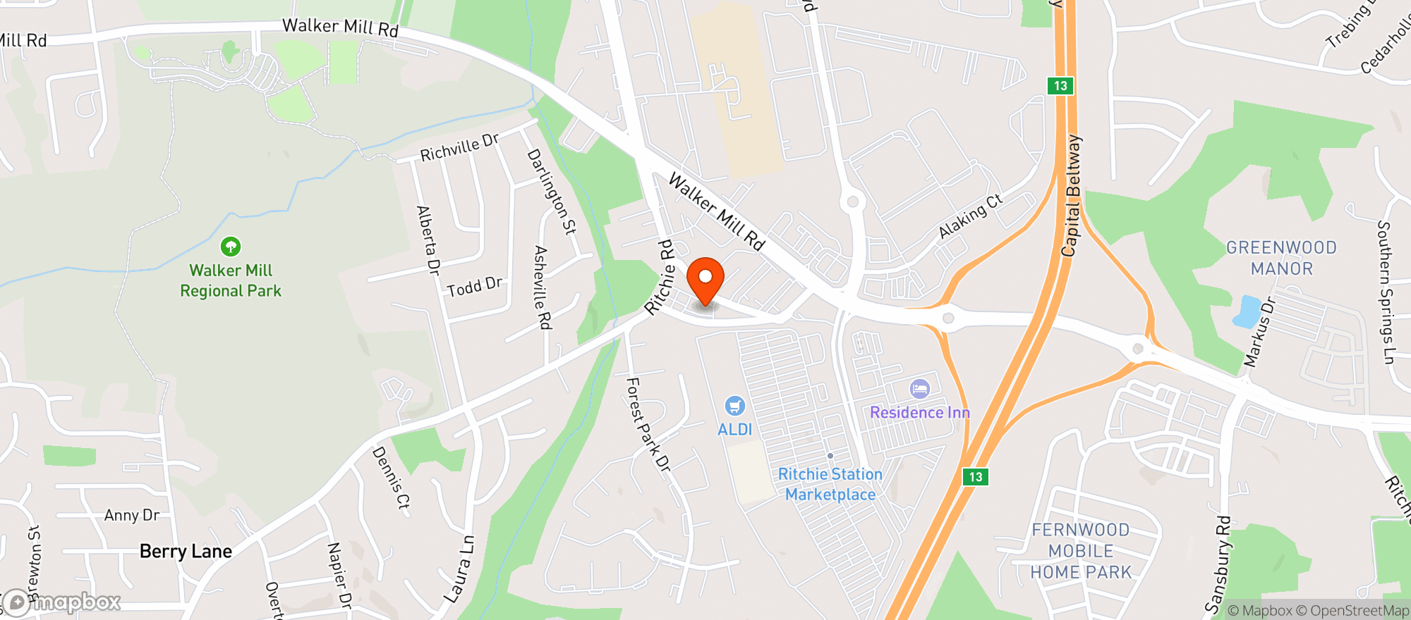 Map showing Drinx Market