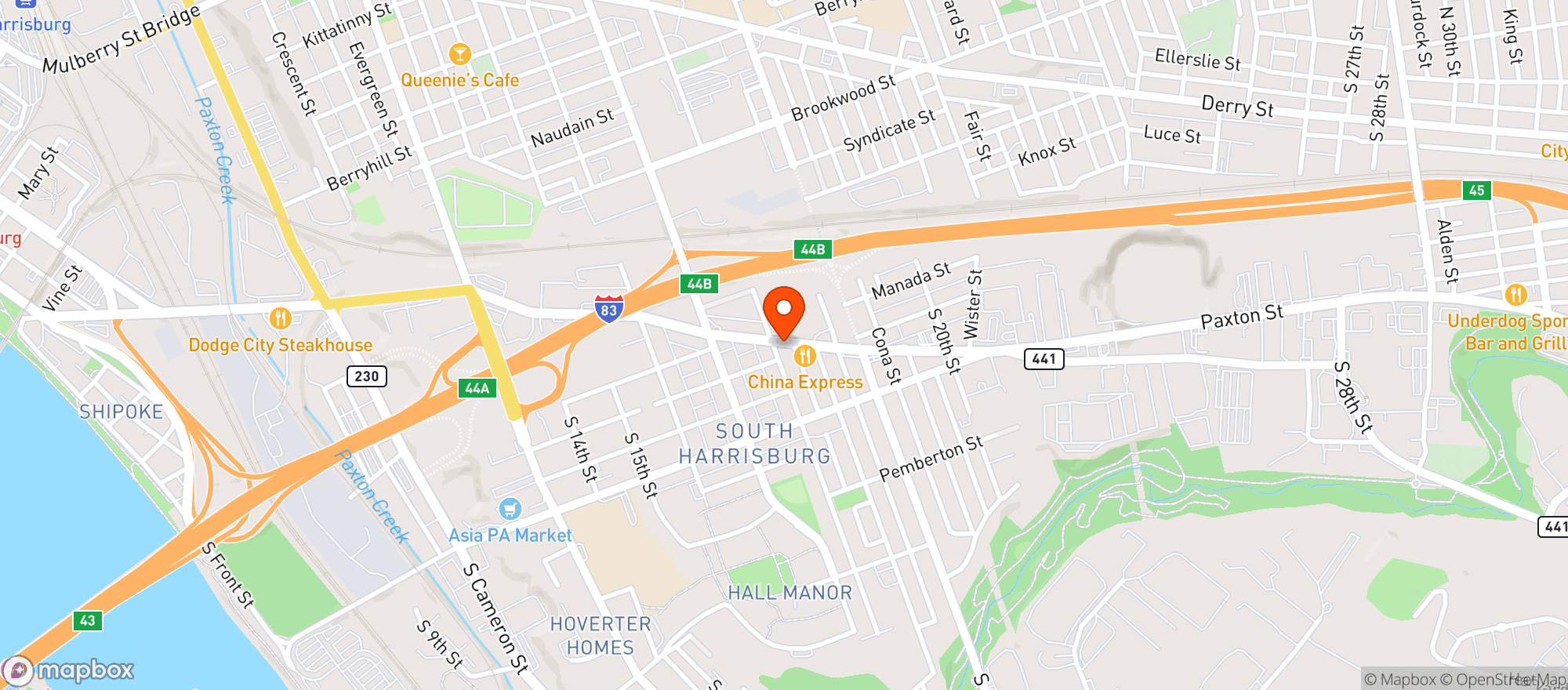 Map showing Tnt Distributor Inc