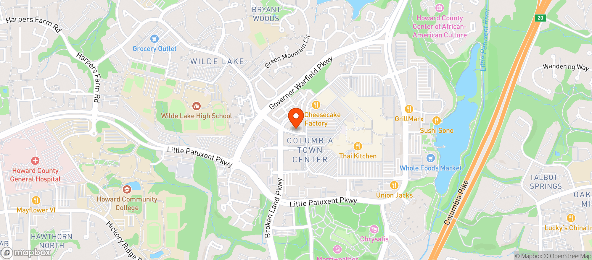 Map showing Ct Wine & Spirits
