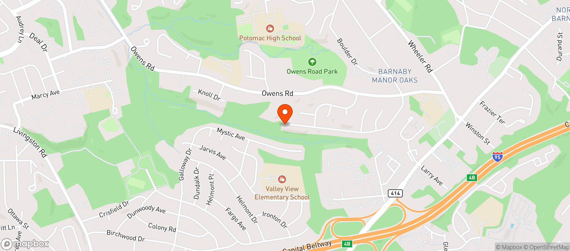 Map showing Jones Health & Wellness, LLC