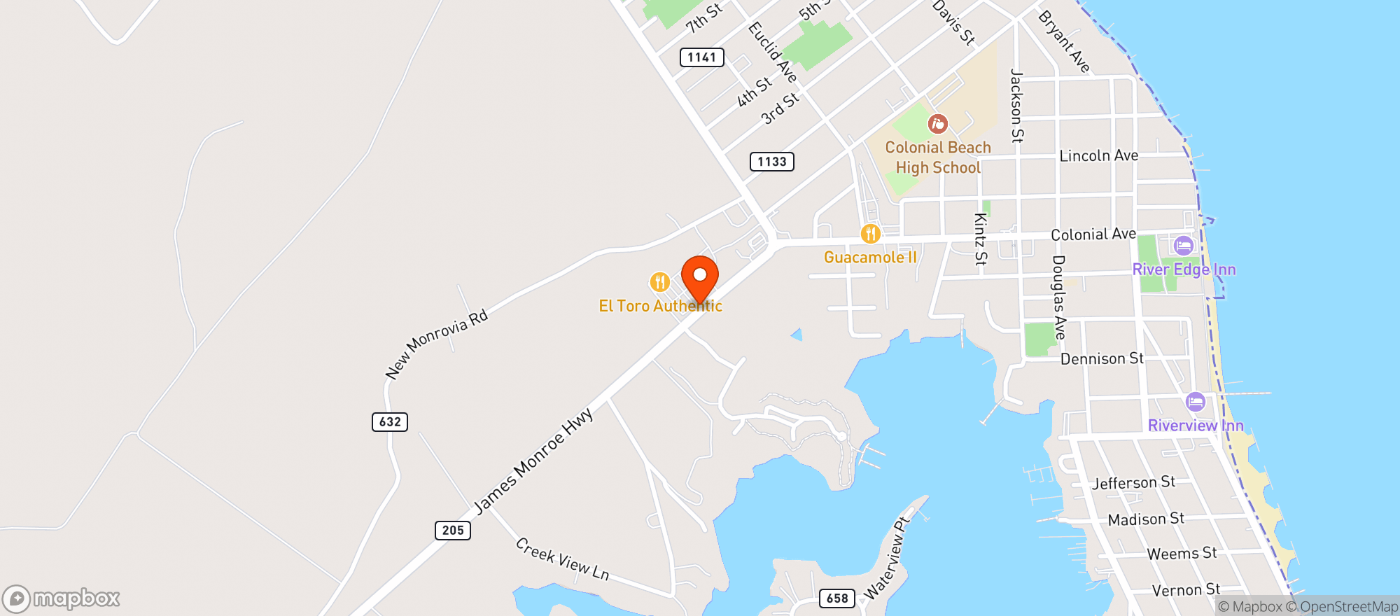 Map showing Food Lion #964