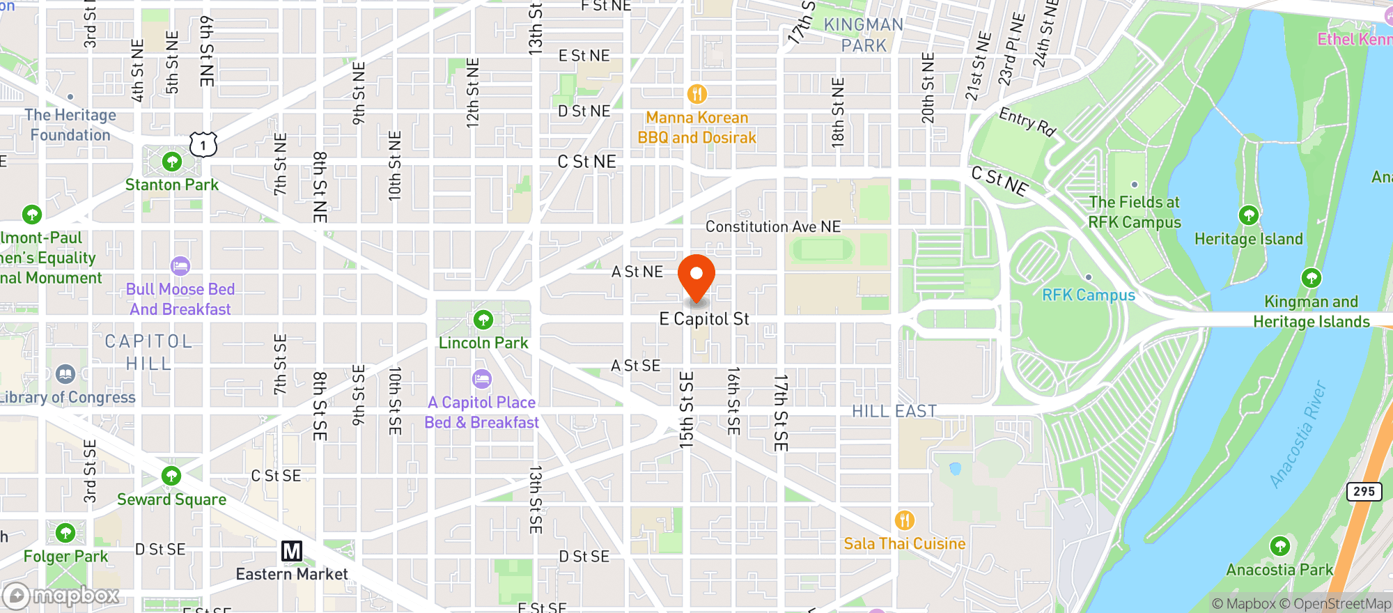Map showing P.s. Mercantile