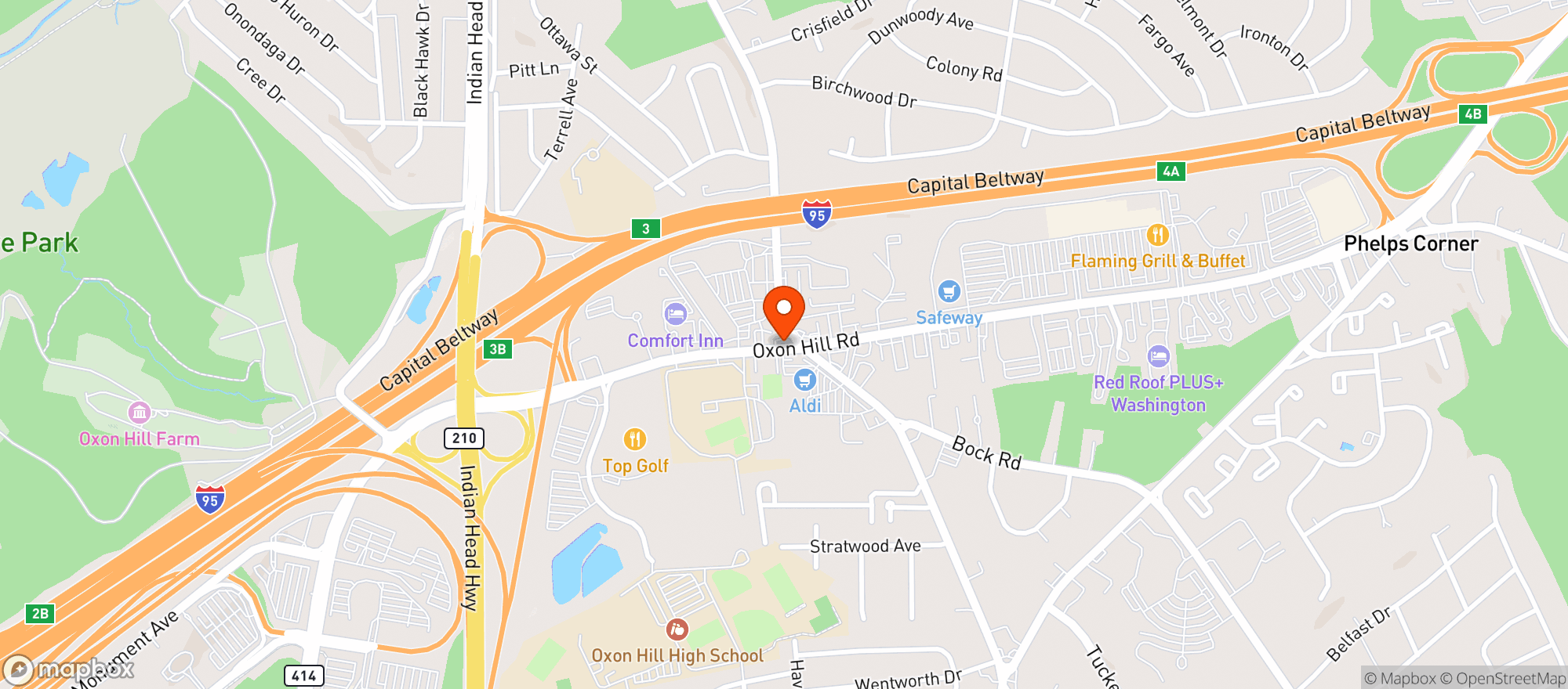 Map showing Seitz Liquors