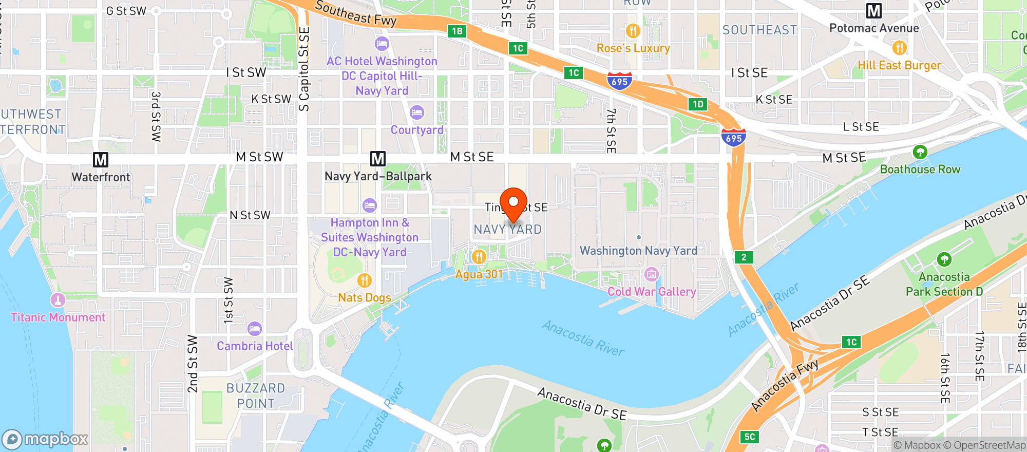 Map showing Albi