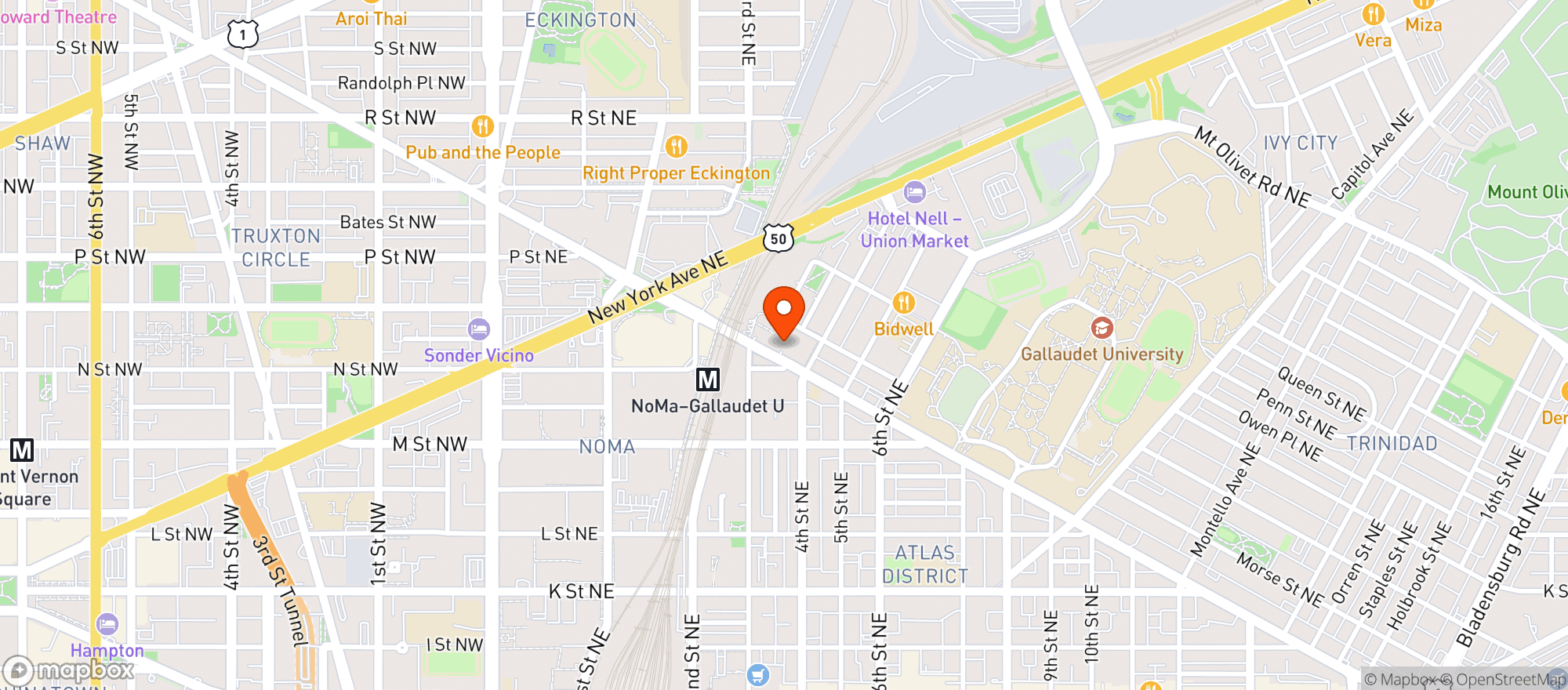 Map showing Trader Joes #621