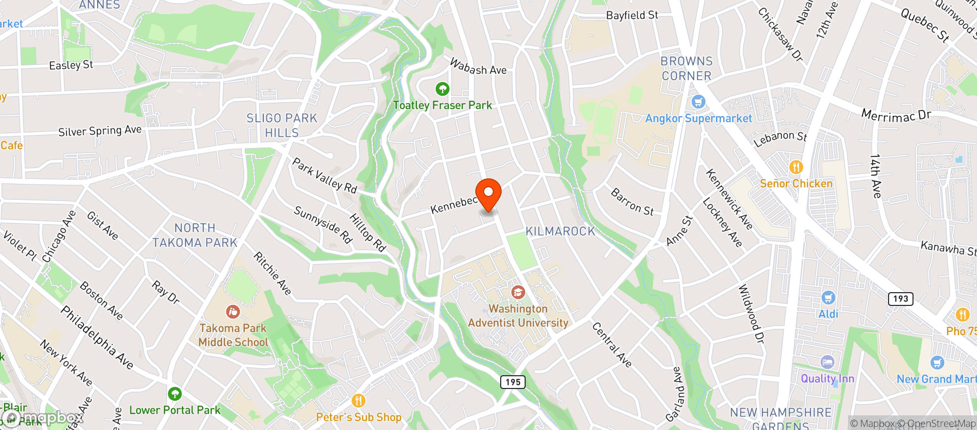 Map showing Koma Cafe