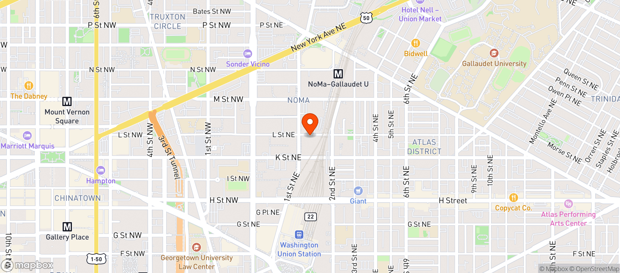 Map showing Uncorked Wine & Spirits