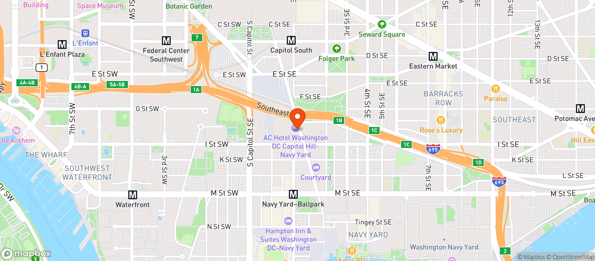 Map showing Ama