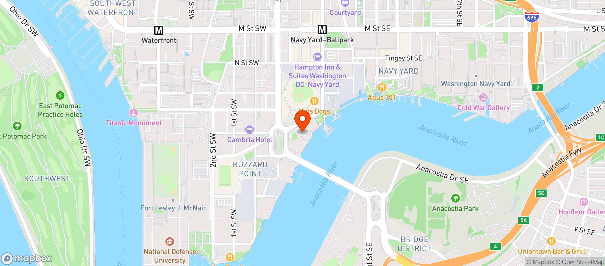 Map showing Tinettes