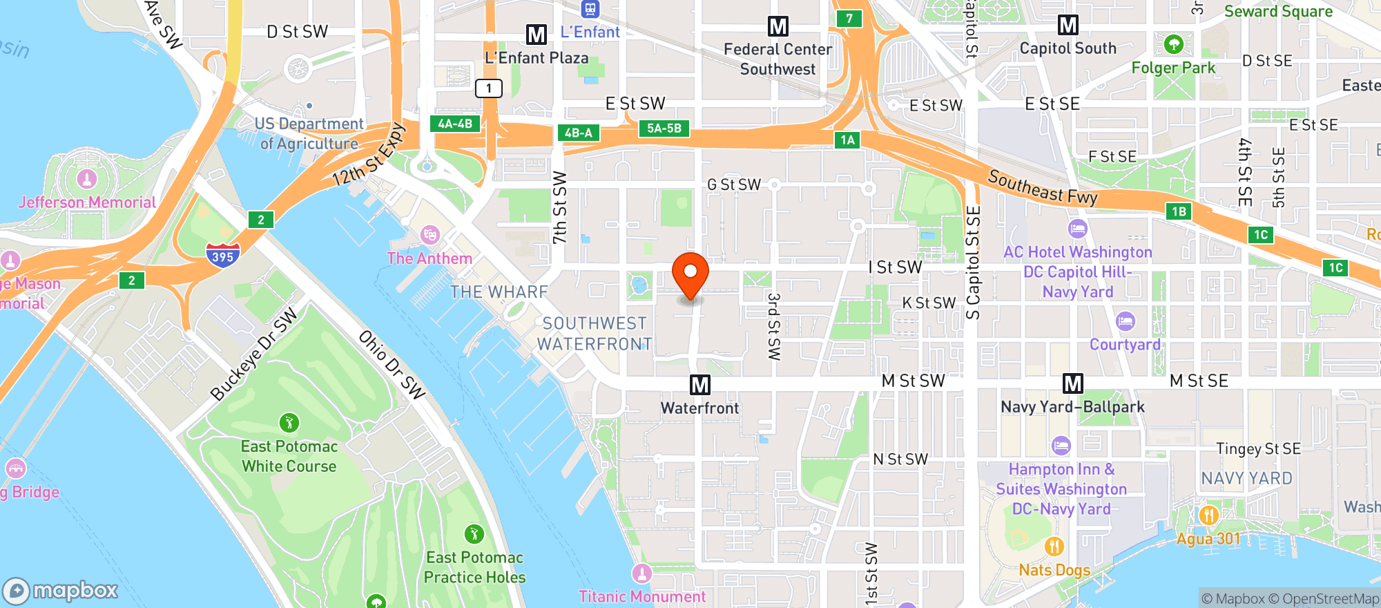 Map showing Momo Chicken & Grill
