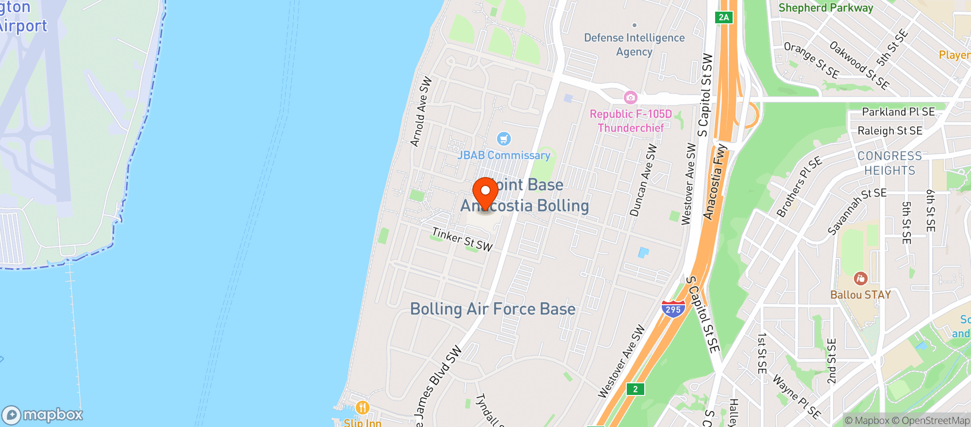 Map showing Gnc