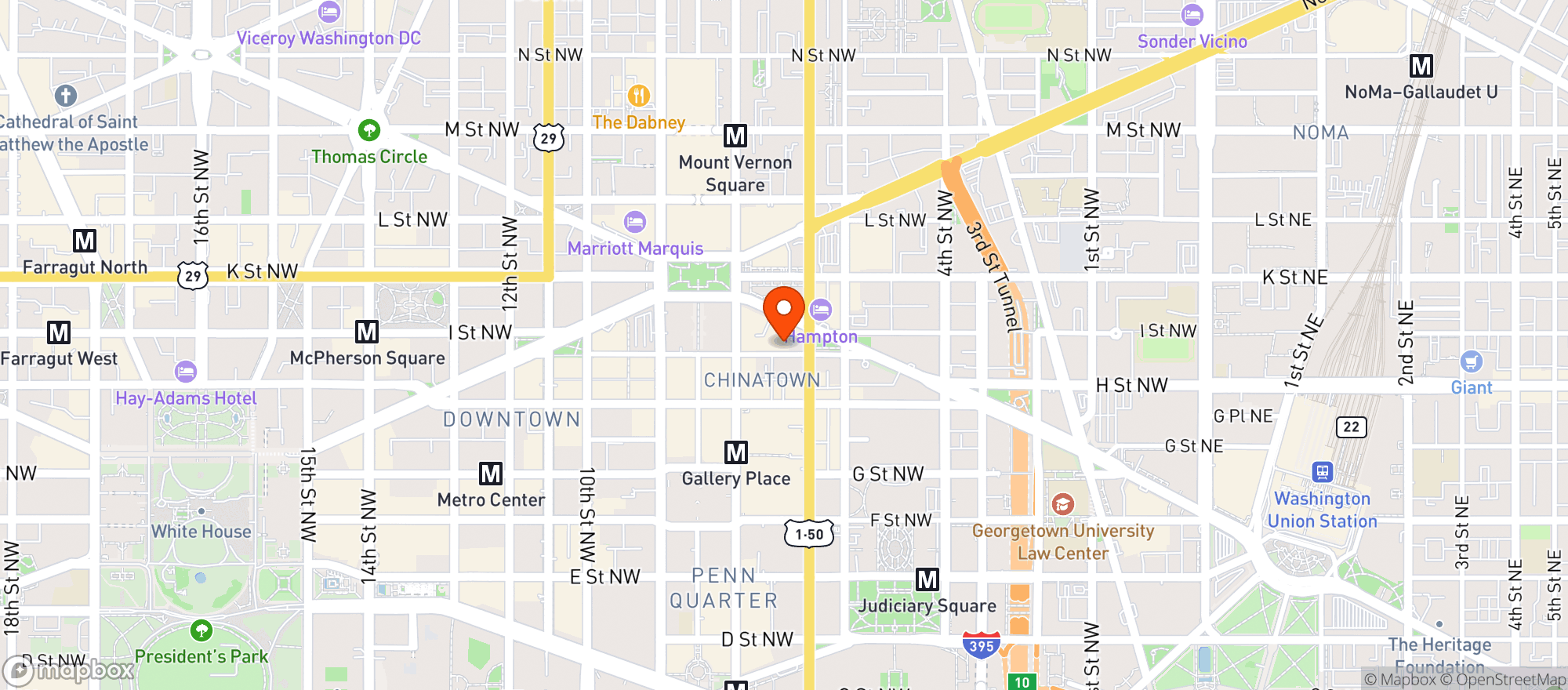 Map showing Karma Modern Indian / Karizma Modern Indian