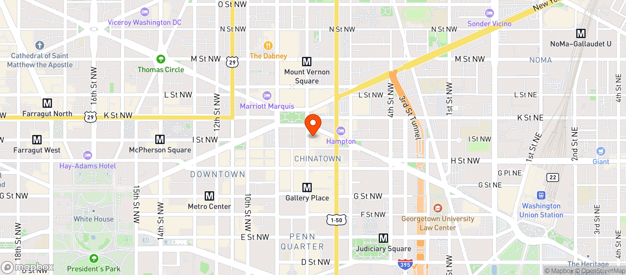 Map showing Foxtrot