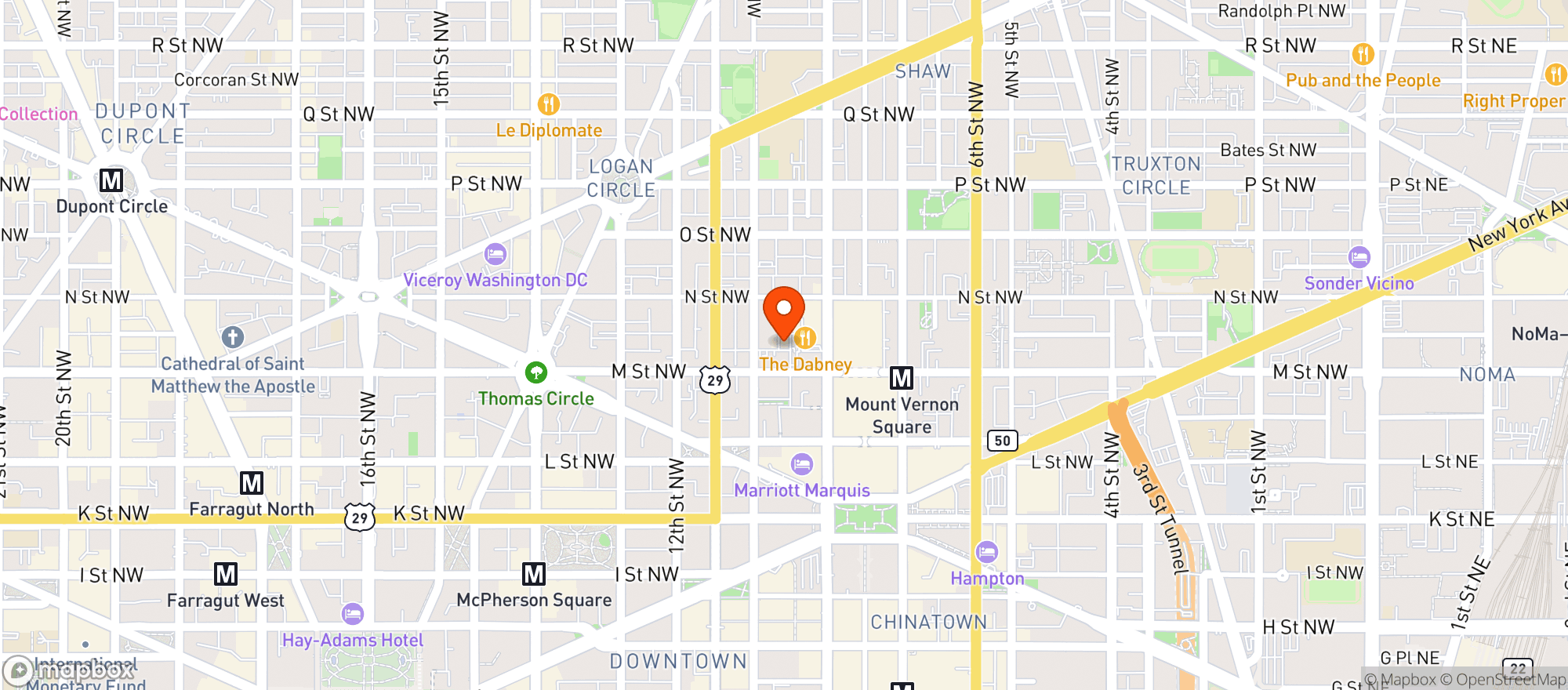 Map showing Calico